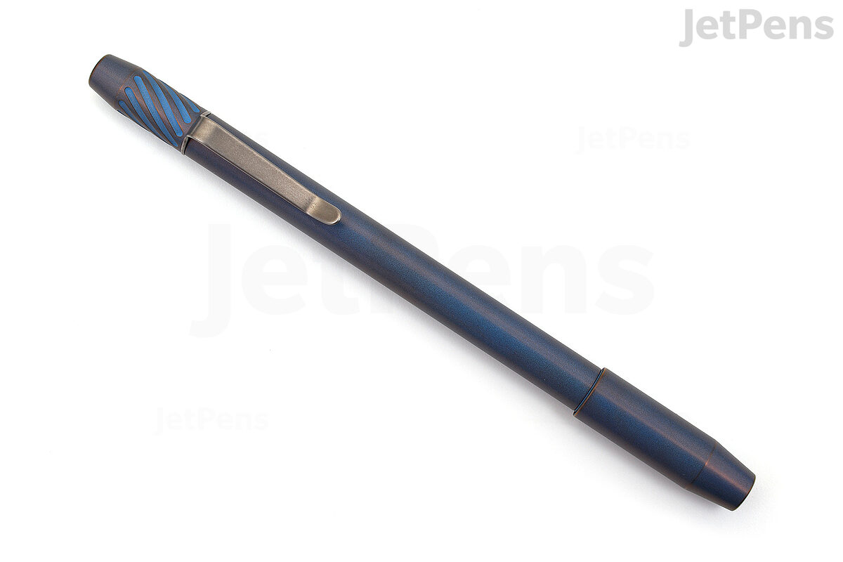 Flare-Shooting Titanium Pen