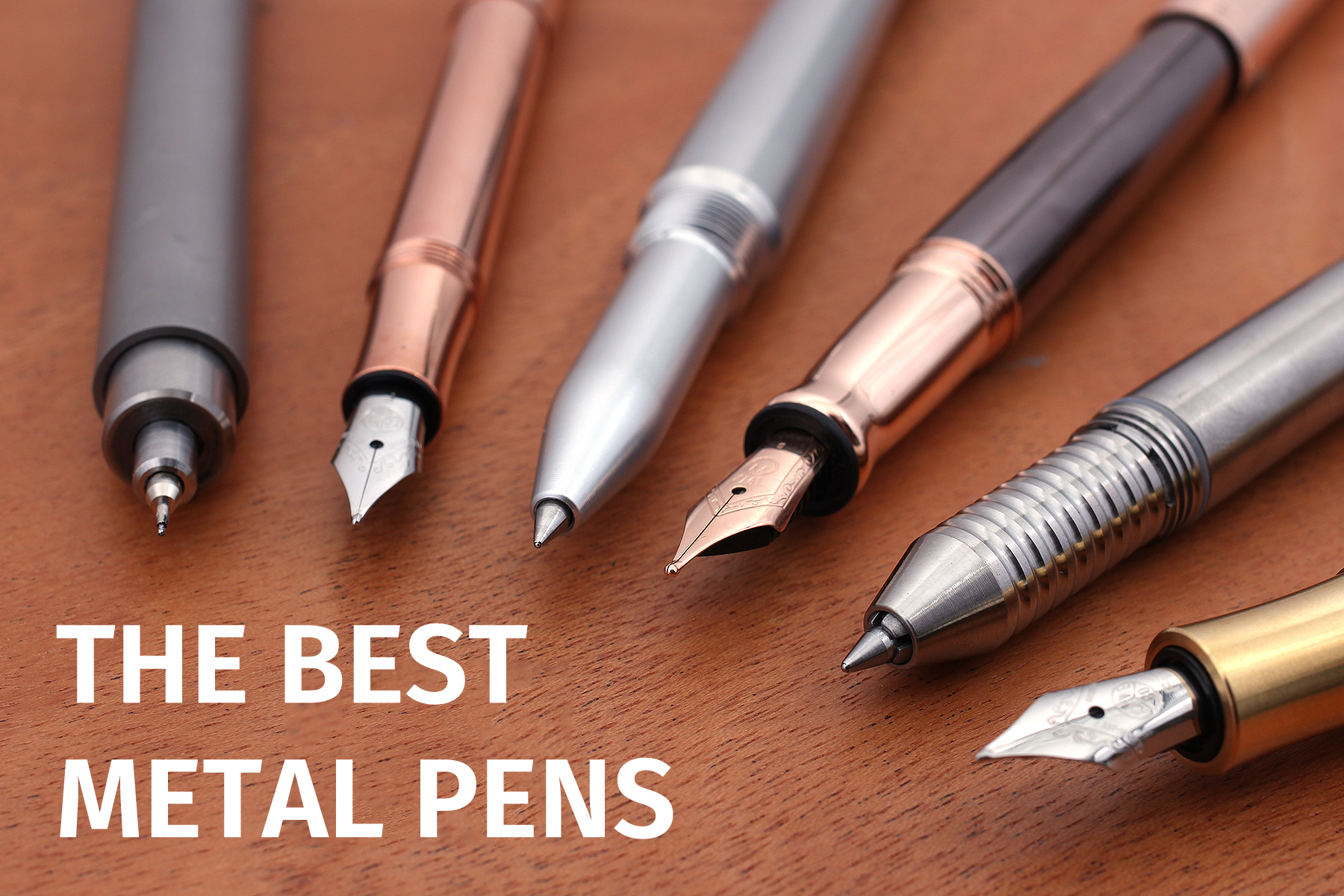 Mini Metal Pen Ballpoint Pens For Women Men Journal Pens Brass