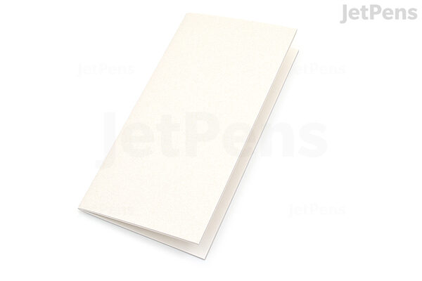 Refill Paper for A5 Spiral Notebook, White, Line, Drawing or Watercolor 