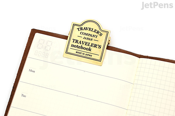 TRAVELER'S COMPANY TRAVELER'S notebook Accessories 030 - Brass Clip ...