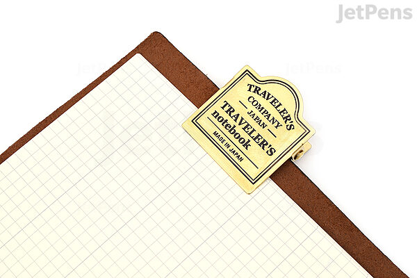 Notebook Brass Clip, Journal Clip