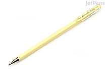 Pentel Hybrid Milky Gel Pen - 0.8 mm - Pastel Yellow - PENTEL K108-PG