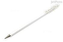 Pentel Hybrid Milky Gel Pen - 0.8 mm - White - PENTEL K108-PW