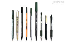 JetPens Green Black Pen Sampler - JETPENS JETPACK-084