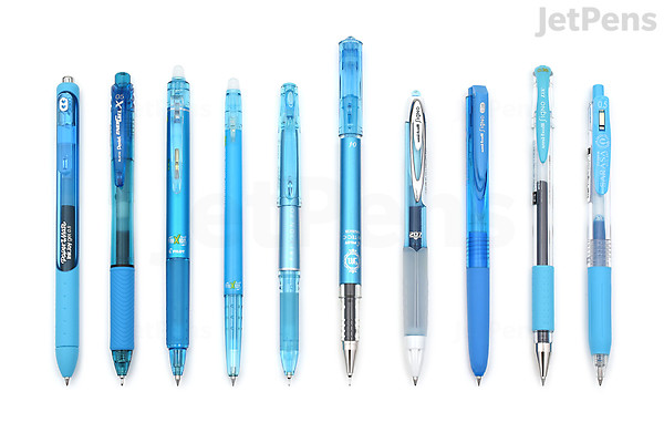 JetPens Sky Blue Gel Pen Sampler