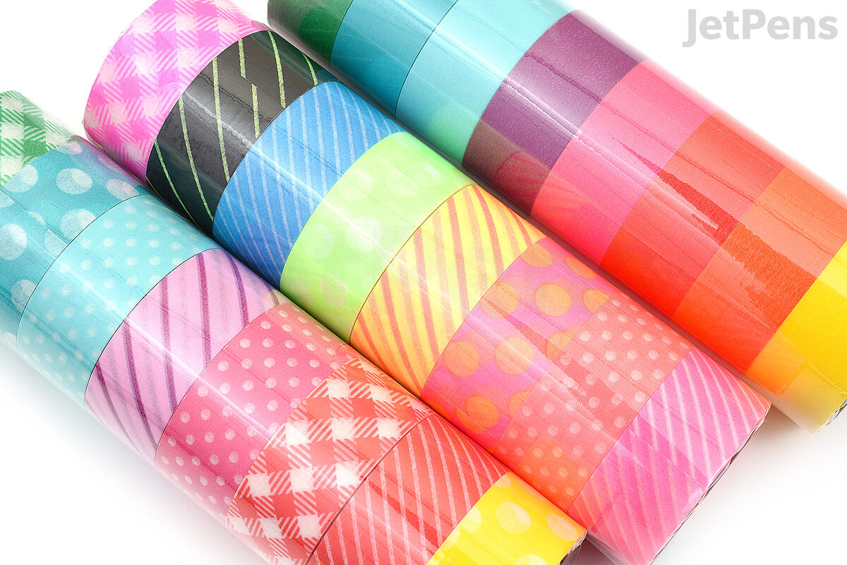 Mark's Masté Washi Tape - Basic Colorfully Colorful - Color Mix