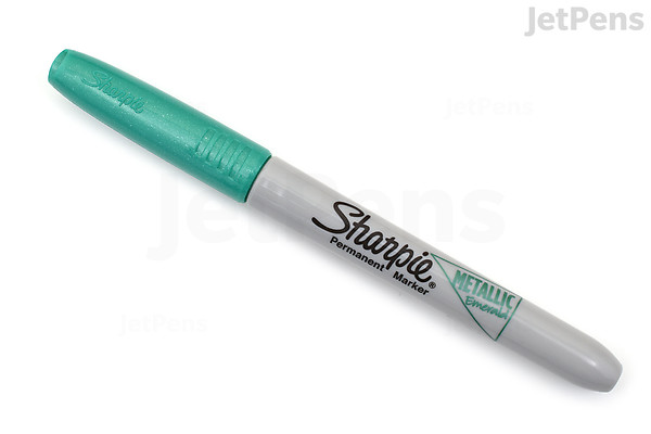 Sharpie Metallic Permanent Marker Fine Point Emerald Jetpens