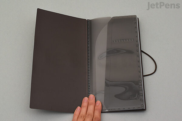 Leather Binder 4-Ring, fit 4 hole A4 refill paper, Leather portfolio, -  Extra Studio