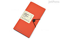 Lihit Lab Smart Fit Carrying Pocket (Folder) for Travel - Orange - LIHIT LAB F-7526-4