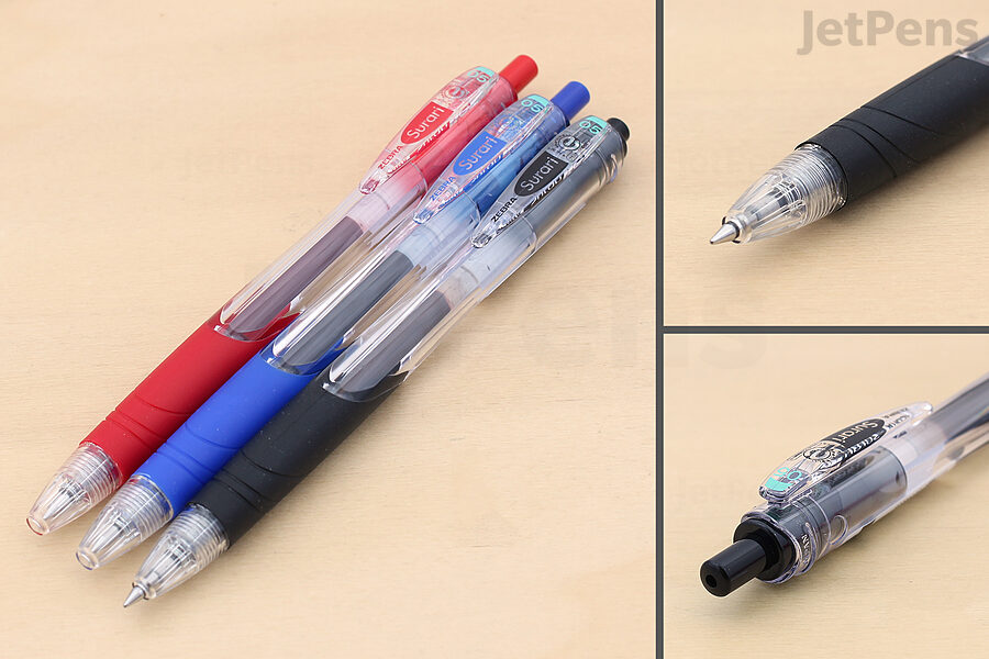 STAPENS 10 Colored Gel Ink Pens, 0.5 mm Fine Point Gel Pen with Quick Dry  Ink, Retro Ballpoint Pens for Journaling Drawing Doodling and Notetaking