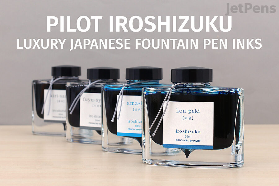 Pilot Iroshizuku Inks: Luxury Japanese Fountain Pen Inks