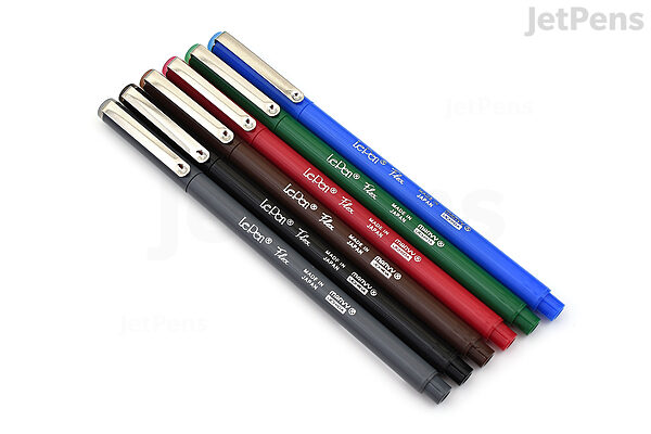 Le Pen Flex Set Primary Colors 6 Pack Markers Smear Resistant
