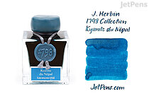 J. Herbin Kyanite du Népal Ink (Kyanite of Nepal) - 1798 Collection - 50 ml Bottle - J. HERBIN H155/13JT