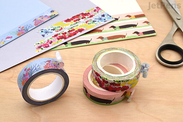 Pastel broken chains Washi Tape - pink & lilac - 15mm by 10m - Japanese  masking tape
