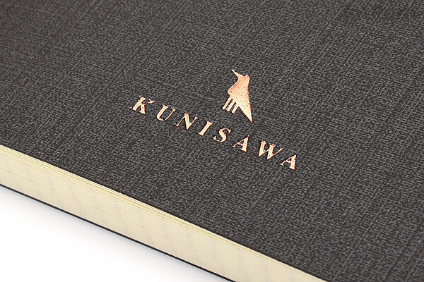 Kunisawa Find Note Soft Notebook - Grid - Grey - KUNISAWA GRN-01 GREY