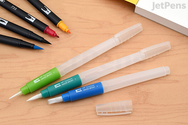 Water Brush Pens - Pack of 3