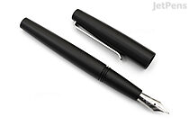 Tactile Turn Gist Fountain Pen - Black Delrin - Fine Nib | JetPens