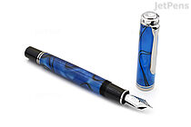 Gladys Pennenvriend Beenmerg Pelikan Souveran M805 Fountain Pen - Blue Dunes - 18k Extra Fine Nib -  Limited Edition | JetPens