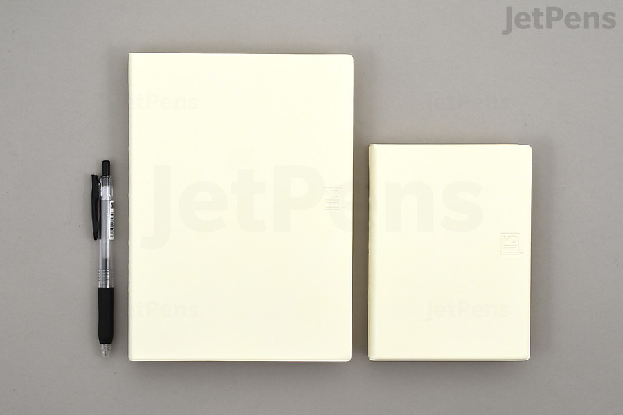 From left to right: Midori MD 1 Day 1 Page Diary A5 & A6 Sizes. 2025 version shown. Planner cover design may differ slightly year to year.