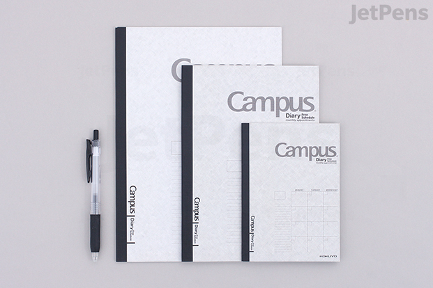 Kokuyo Campus Diary Free Monthly Schedule Sizes