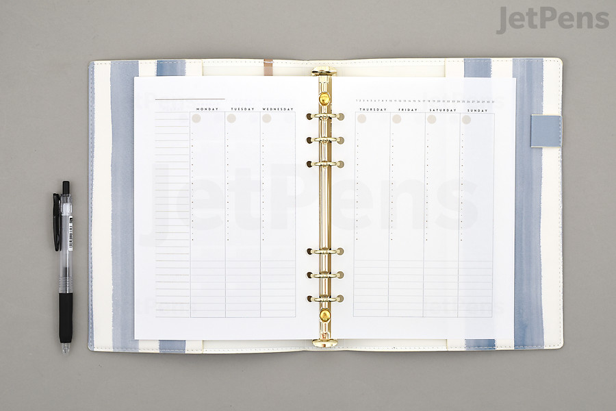 Mark’s System Planner Binder Mark’s System Binder Weekly Vertical Planner Refill size.