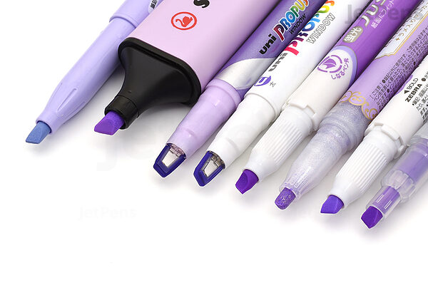JetPens Highlighter Sampler - Purple