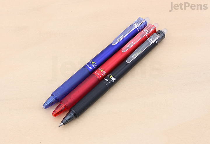 The Pilot FriXion is by far the best erasable pen.