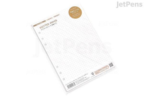 Mark's System Planner Binder Refill - A5 - Weekly Horizontal - Brown