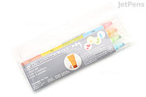 Kuretake ZIG Clean Color Dot Double-Sided Marker - 4 Color Set - KURETAKE TC-6100/4V