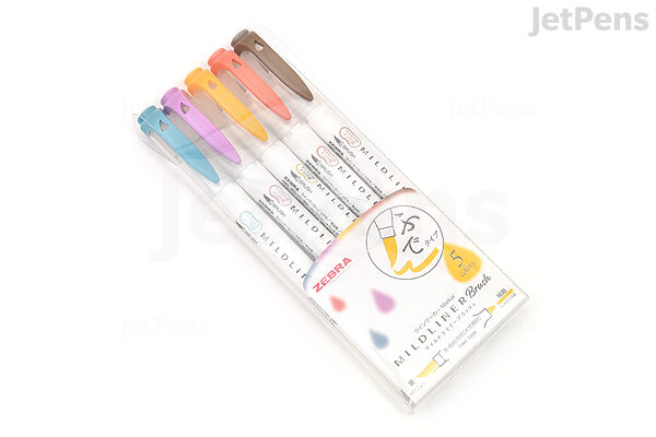 Paper & Ink Arts - This journaling set from Zebra comes with the best tools  to brighten up your planners, calendars, notes, journals, and more! Seven  double-ended Mildliners will help you highlight