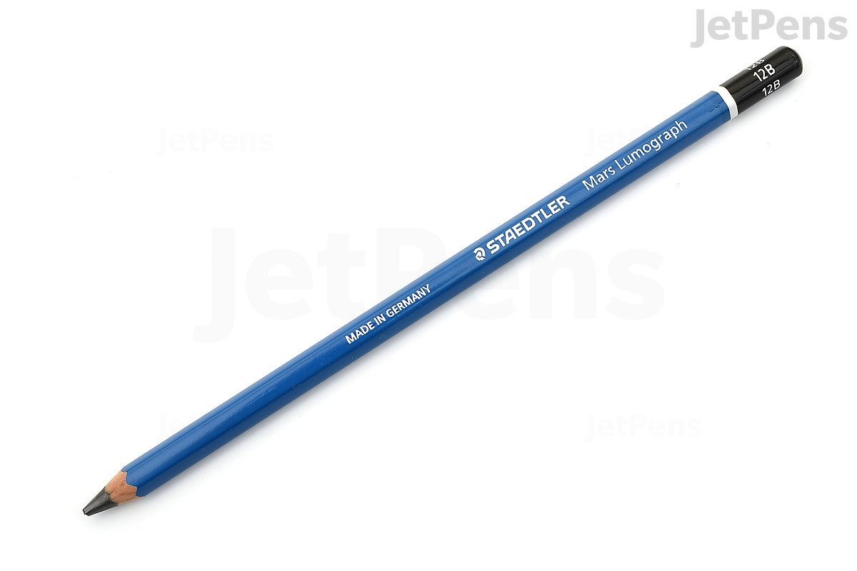 jetpens com staedtler mars lumograph graphite pencil 12b