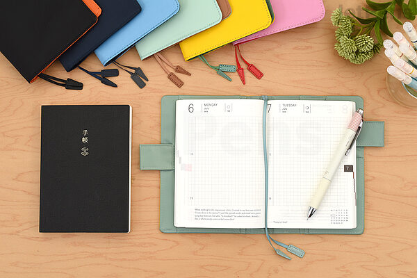 Hobonichi Clear Cover on Cover for Techo A6 Size
