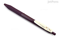 Zebra Sarasa Clip Gel Pen - 0.5 mm - Vintage Color - Bordeaux Purple - ZEBRA JJ15-VBP