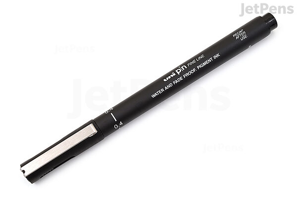Uni-ball Uni Pin Drawing Pen Fineliner Ultra Fine Line Marker 0.8mm Black  Ink Pack of 12 