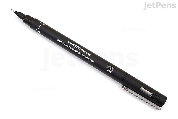 Uniball Pen Uni Pin Fine Line Pen Technical Drawing Pens Art Pen (Set of 6)  New