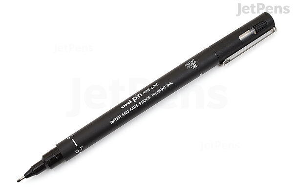 Uni Pin Pen - Pigment Ink - Size 07 - 0.7 mm - Black