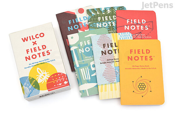 Field Notes Wilco x Field Notes Memo Books - 3.5" x 5.5" - 48 ...