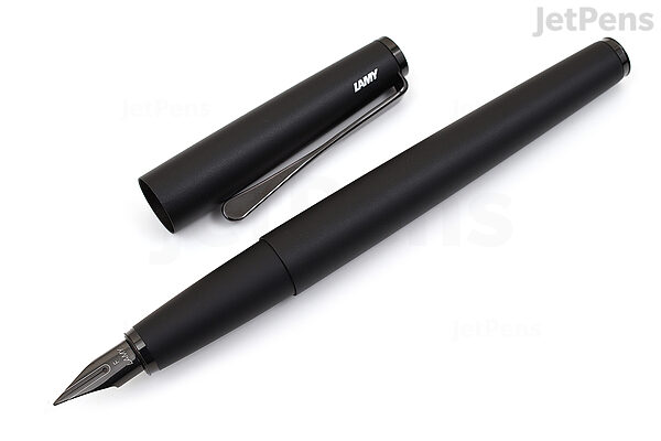 LAMY Studio Lx Fountain Pen - All Black - Fine | JetPens