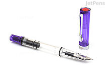TWSBI ECO Transparent Purple Fountain Pen - Extra Fine Nib - Limited Edition - TWSBI M7447640