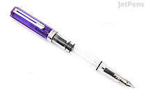 TWSBI ECO Transparent Purple Fountain Pen - Medium Nib - Limited Edition - TWSBI M7447660