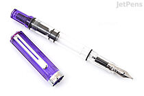 TWSBI ECO Transparent Purple Fountain Pen - Stub 1.1 mm Nib - Limited Edition - TWSBI M7447680