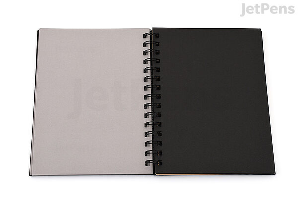 Sketchbook, Spiral-Bound Hardcover, Gray, 5.5 x 8.5” - Pack of 3