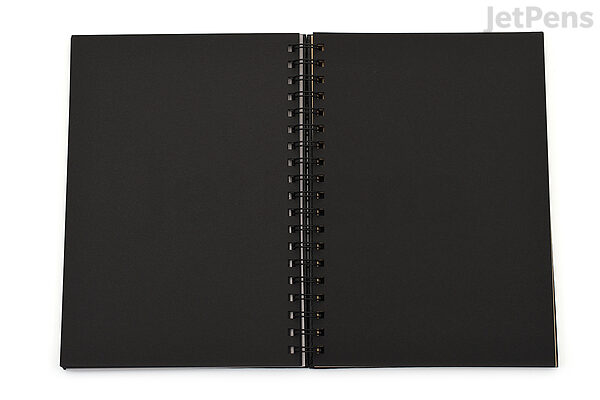 Stillman & Birn Nova Series Wire-Bound Sketchbook, Black, 7 x 10