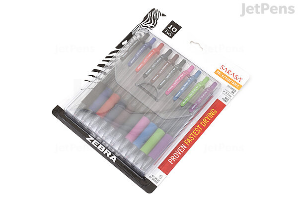 Gel Pens, Fine Point Colored Pens with Quick-drying Ink, 0.5 mm (Pack of  13)