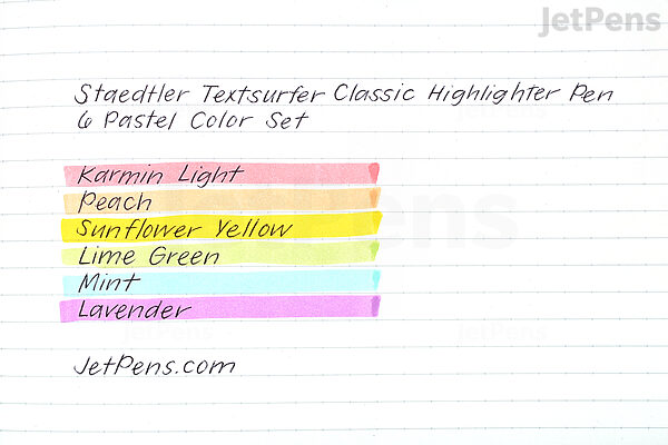 Staedtler Textsurfer Rainbow, Subrayador (6471), Amarillo