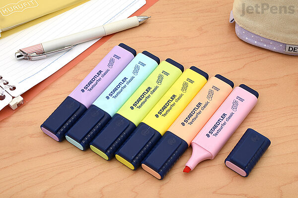 1 PCS 18 Colors Highlighter Marker Pen Water-based Pigment Single Head Highlight  Pen Stationery Office School Supplies