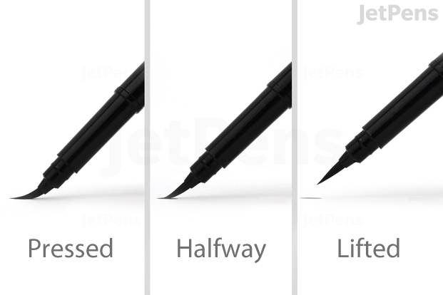 Brush Pen Tip Elasticity