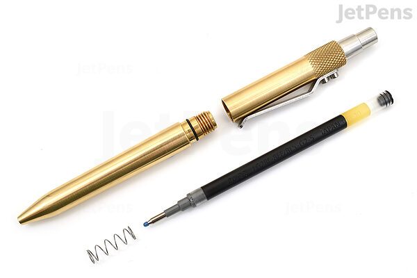 Karas Kustoms K Fountain Pen - Brass & Copper, Broad Semi-Flex