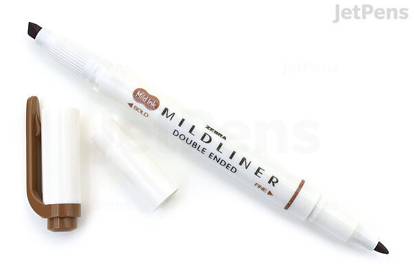 Zebra Mildliner Double Ended Marker Bold & Fine Point 5/Pkg-Fluorescent -  045888781054