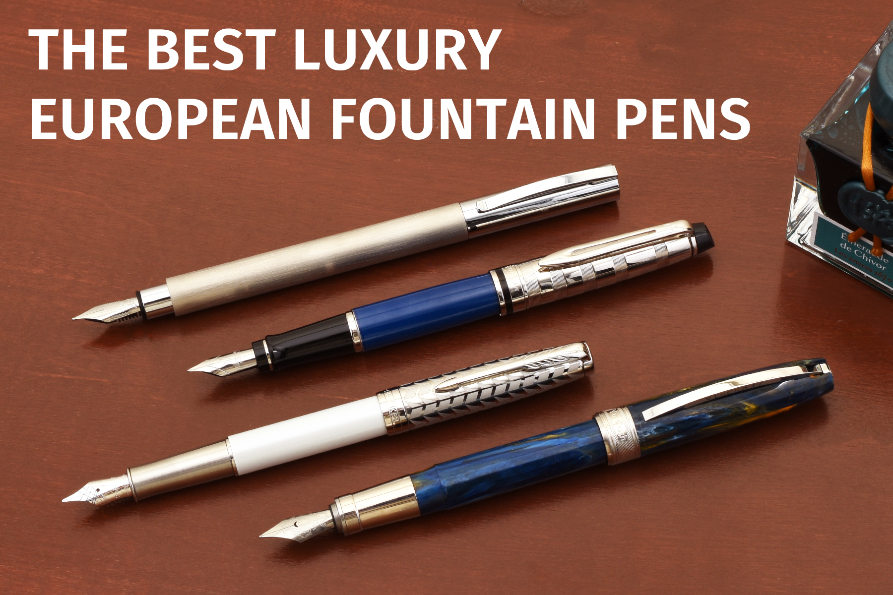 Quest For My Ultimate Fountain Pen Part 3: The Luxury Brand Period -  Reprise - Quill & Pad